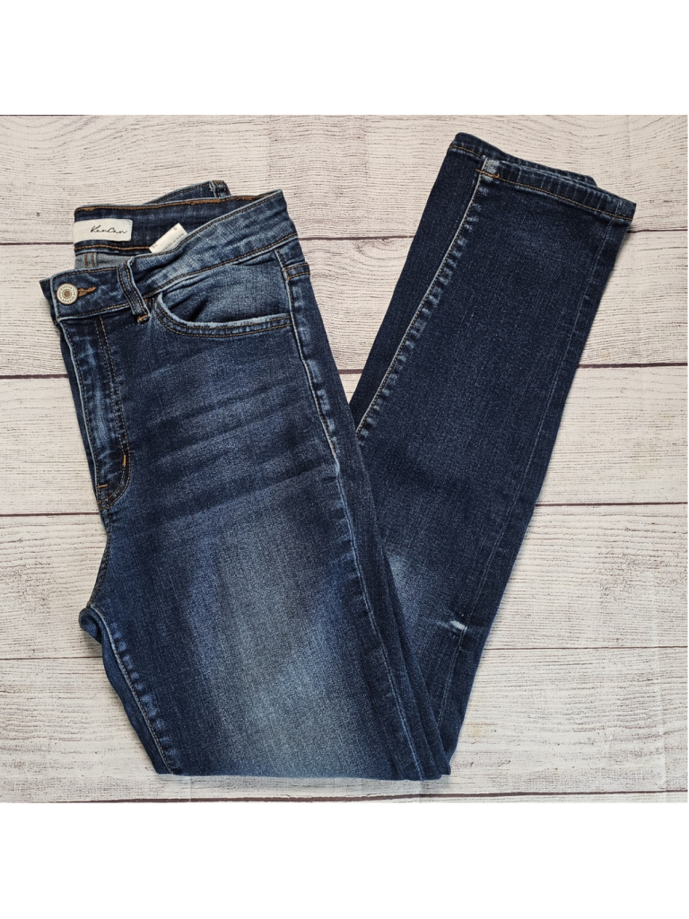 Kancan 9/28 distressed skinny jeans